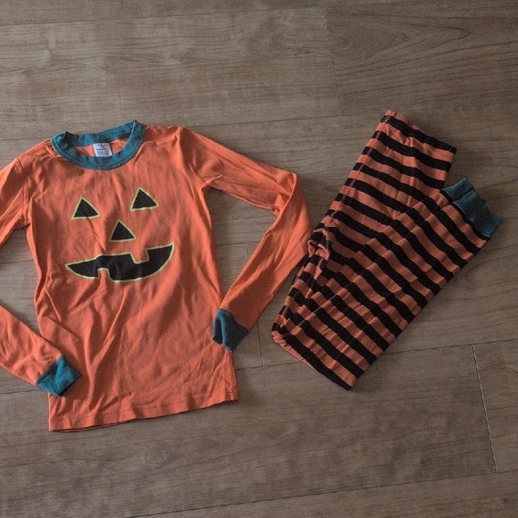 HA Pumpkin Halloween Pajama Sz 14 - Picture 1 of 10